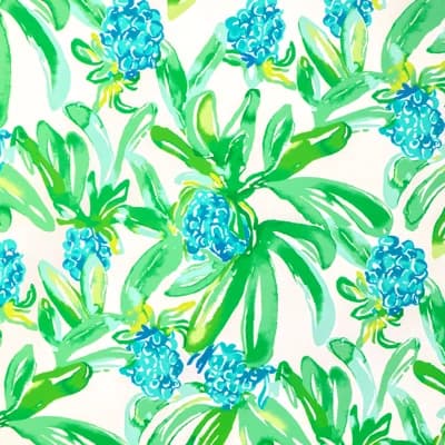Lilly Pulitzer Island Exotic Wallpaper — Navy,Green