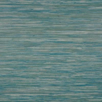 Dyed Raffia Wallpaper — Blue