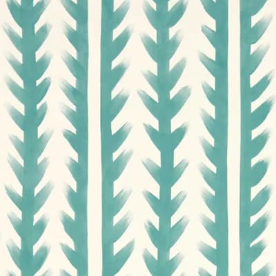 Sticky Grass Wallpaper — Aquamarine