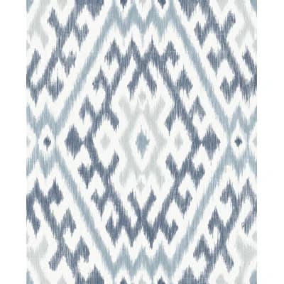 Solola Chartreuse Ikat Wallpaper — Yellow