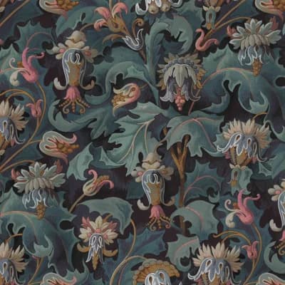 Vespertine Floral Wall Mural — Apatite
