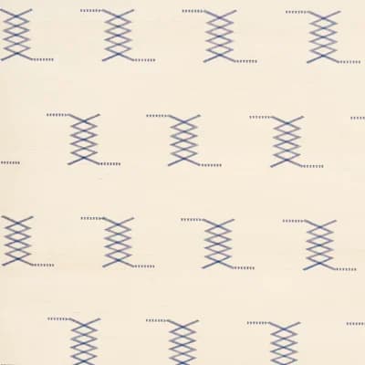 Kin Sisal Embroidery Wallpaper — Ink,Ivory