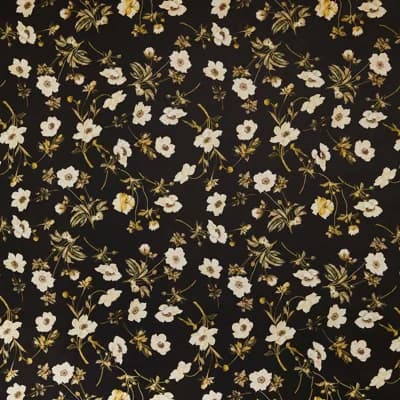 Poppium 9.84' L x 70.87" W Wallpaper Roll — Ebony