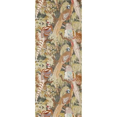 393.7" L x 27" W Wallpaper Roll — Black,Brown
