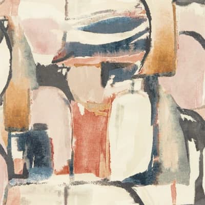 Vivido Figura Abstract Non-Woven Wallpaper Roll — Midnight,Spice