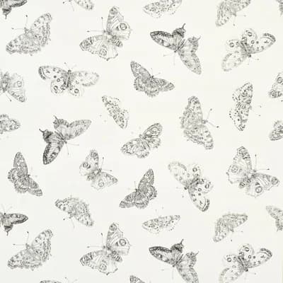 Burnell Butterfly Wallpaper — Ivory