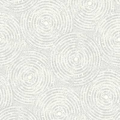 16.5' L x 20.5" W Wallpaper Roll — Gray