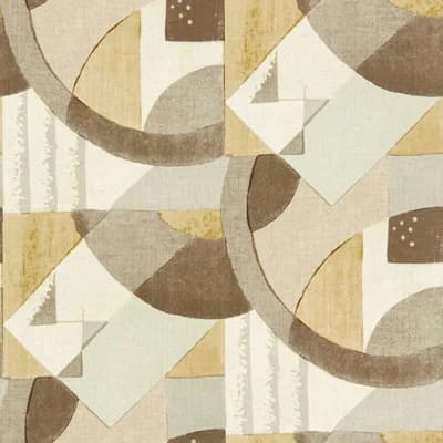Abstract 1928 Wallpaper — Taupe