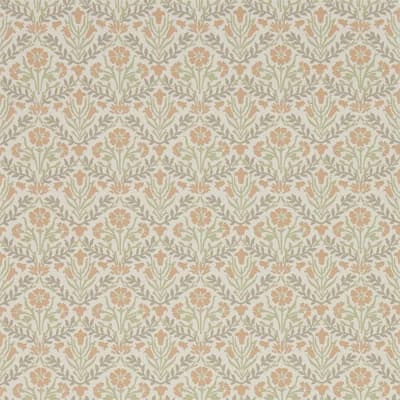 Morris Archive IV Bellflowers Wallpaper — Saffron,Olive