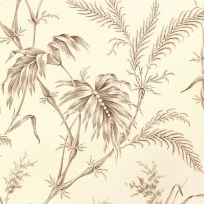 Louverne Lauziere 30' L x 20" W Wallpaper Roll — Taupe