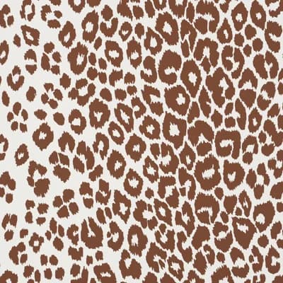 Iconic Leopard Wallpaper — Brown