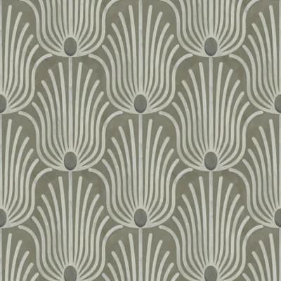 Carlyle Feather - Wallpaper — Coconut Husk