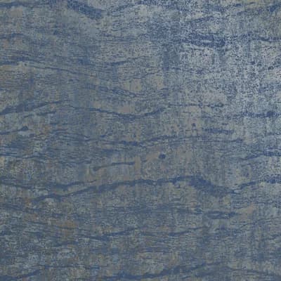 New Touch Collection Metallic Ripple Wallpaper Roll — Blue