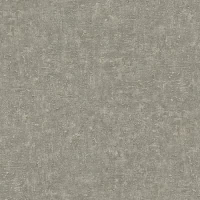 Concept Collection Concrete Plain Double Width 42-inches Wide Wallpaper Roll — Black
