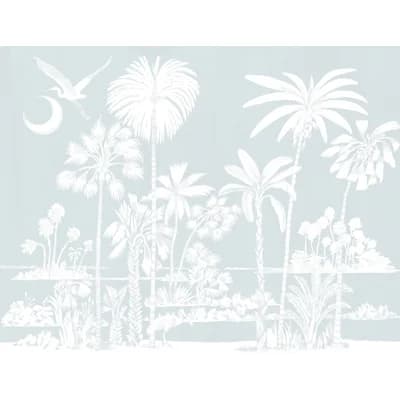 Charleston Marsh Breeze Mural by Megan Molten — Blue