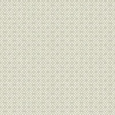 Leopold Geometric Pre-Pasted Wallpaper Roll — Gray,White
