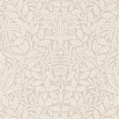 Pure Acorn Wallpaper — Linen,Ecru