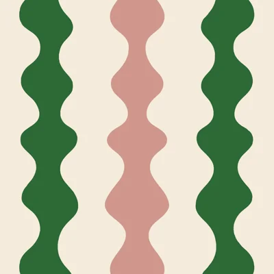 Low Frequency Abstract Matte Wallpaper Roll — Bathhouse Blues