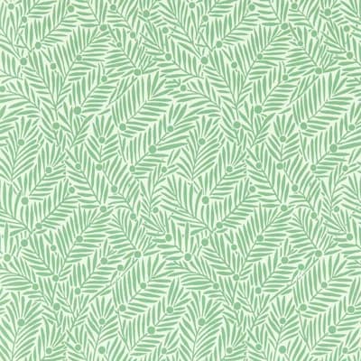 Bedford Park Yew & Aril Wallpaper — Spearmint