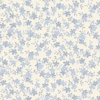 On the Waterfront Matte Wallpaper Double Roll — Blue