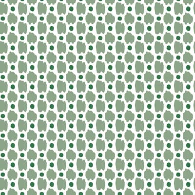 Spots Animal Print Wallpaper Roll — Verde