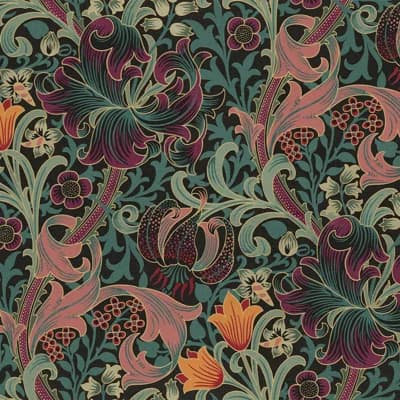 GOLDEN LILY Wallpaper - Apatite 9'10" - full height wallpaper — Apatite