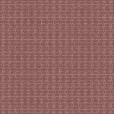 TexStyle Greek Key Texture 33' L x 21" W Metallic/Satin Wallpaper Roll — Plum