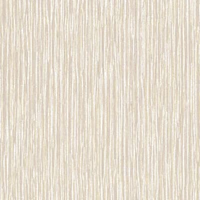 New Touch Collection Shimmery Strand Stripe Wallpaper Roll — Gold