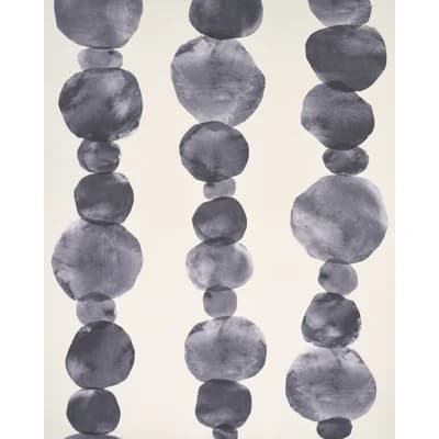 Schumacher x Backdrop Hyperion Wallpaper — Off Black