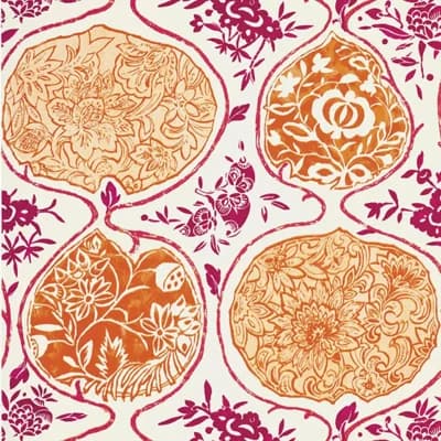 Katsugi Wallpaper — Tangerine,Berry