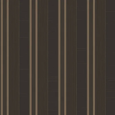 Palazzo 2 Silk Stripe Wallpaper Roll — Black,Bronze