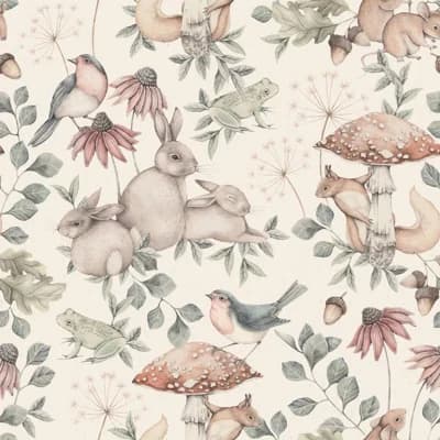 Boråstapeter Minou Wallpaper — White