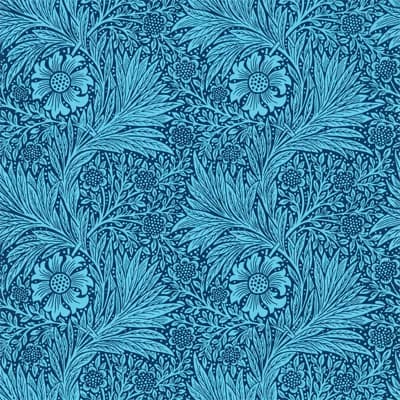 Marigold Wallpaper — Navy