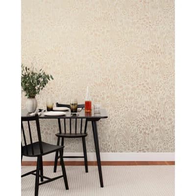 Alpine Garden Tonal Wallpaper | Traditional / Roll - 27" x 30' — Chamomile