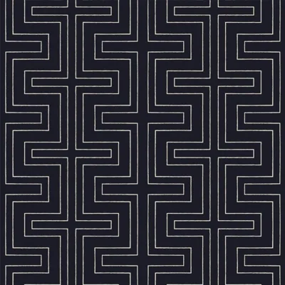 Halsted Lake 10' L x 24" W Peel and Stick Wallpaper Roll — Black
