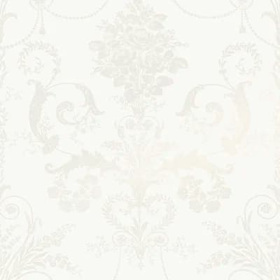 Laura Ashley Josette Wallpaper Roll — Linen