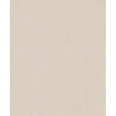 Eden Plain Linen Texture 33' L X 21" W Wallpaper Roll — Beige