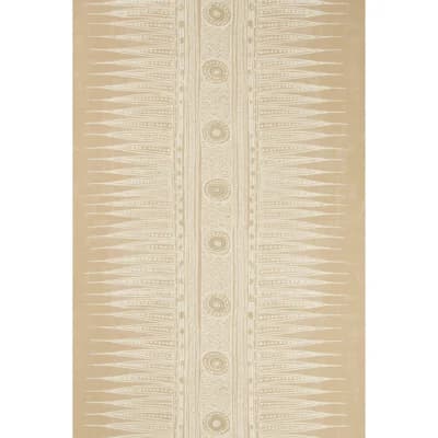 Indian Zag 30' L x 27" W Wallpaper Roll — Taupe