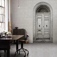 Global Fusion 7'11 L x 41.34" W 2-Panel Wall Mural — Gray