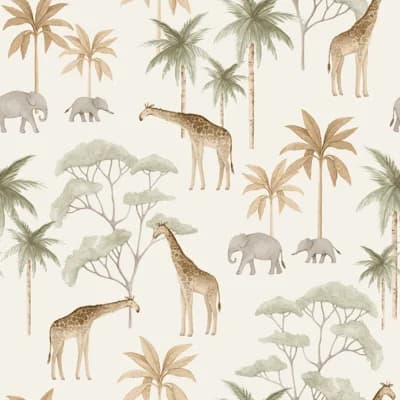Boråstapeter Savannah Wallpaper — Tan