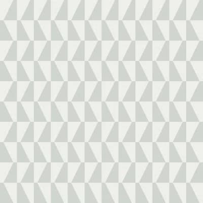 Boråstapeter Trapez Wallpaper — White,Gray