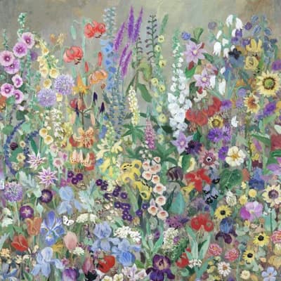 Floribunda 9.84' L x 70.87" W Paintable Wallpaper Roll — Zenith