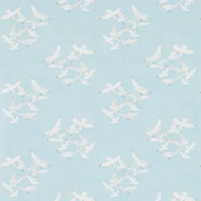 Seagulls Wallpaper — Blue