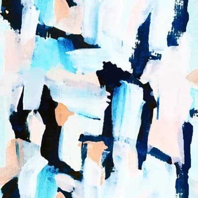 The Blush Label Tilda 10' L x 24" W Wallpaper Roll — Blue,Black,Pink