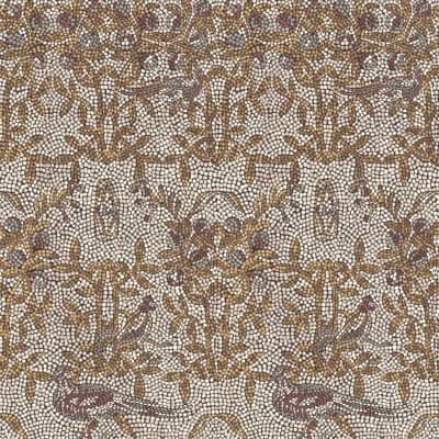 Strata Mosaic Peel and Stick Wallpaper by Jeremiah Brent — Red