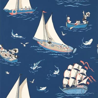Donald Nautical Wallpaper — Night Fishing