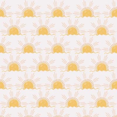 Eildhi 16.5' L x 20.5" W Peel and Stick Wallpaper Roll — Yellow;Ivory
