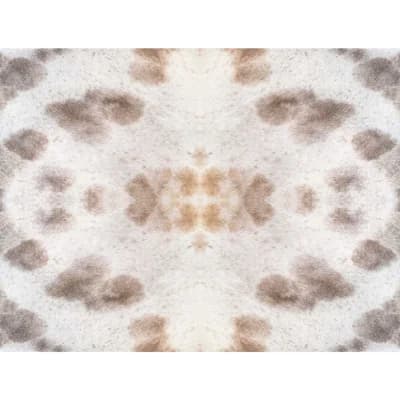 Abstract Vinyl Peel & Stick Matte Wallpaper Roll — Off White,Buttermilk