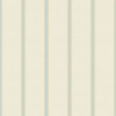 The Classic Italian Collection Traditional Stripe Wallpaper Roll — Blue