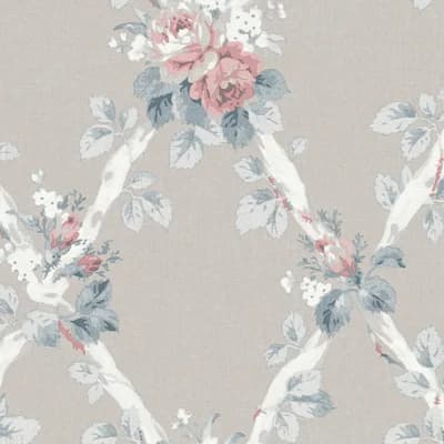 Laura Ashley Elwyn Dove Grey Wallpaper — Dove Gray